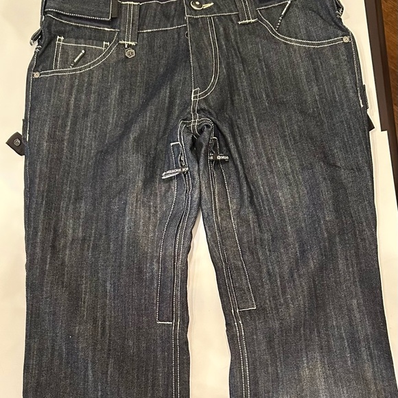 SESSIONS Ridge Denim Snow Pants - Picture 1 of 13